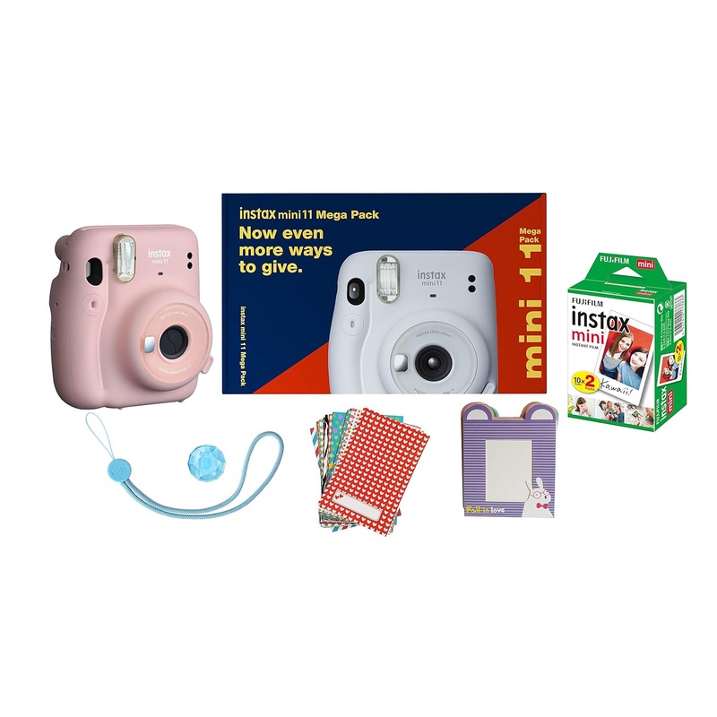 Fujifilm Instax Mini 11 Mega Pack (Pink)
