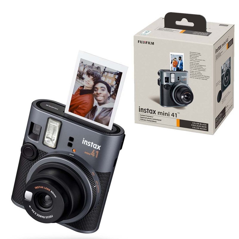 Fujifilm Instax Mini 41 Instant Camera  Retro Style with Automatic Exposure & Easy Selfie Mode