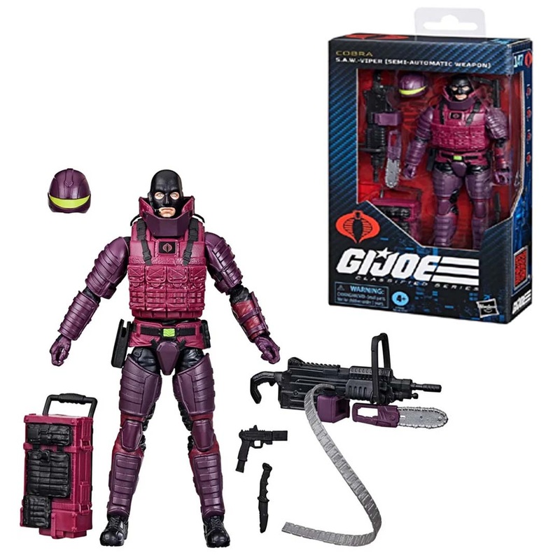 G.I. Joe: Classified Series #147 - S.A.W.-Viper CollectibleAction Figure (Semi-Automatic Weapon) Action Figure (G1066)