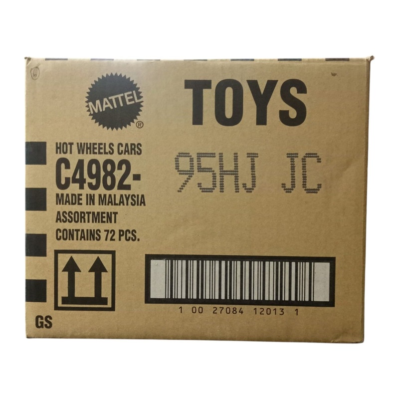 Hot Wheels 2025 Factory-Sealed Case  J (95HJ  JC)  72 Die-Cast Cars by Mattel (Brand New Box)