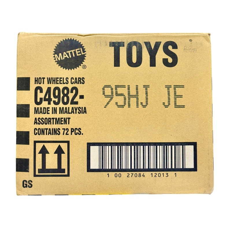 Hot Wheels 2025 Factory-Sealed Case  J (95HJ JE)  72 Die-Cast Cars by Mattel (Brand New Box)