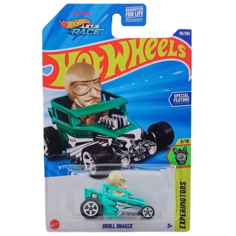 Hot Wheels Let's Race Skull Shaker