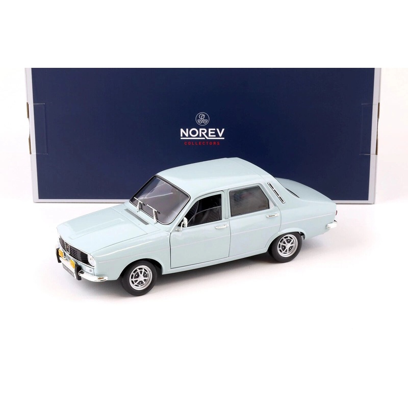 NOREV 1974 Renault 12 TS Light Blue 1/18 by NOREV 185219