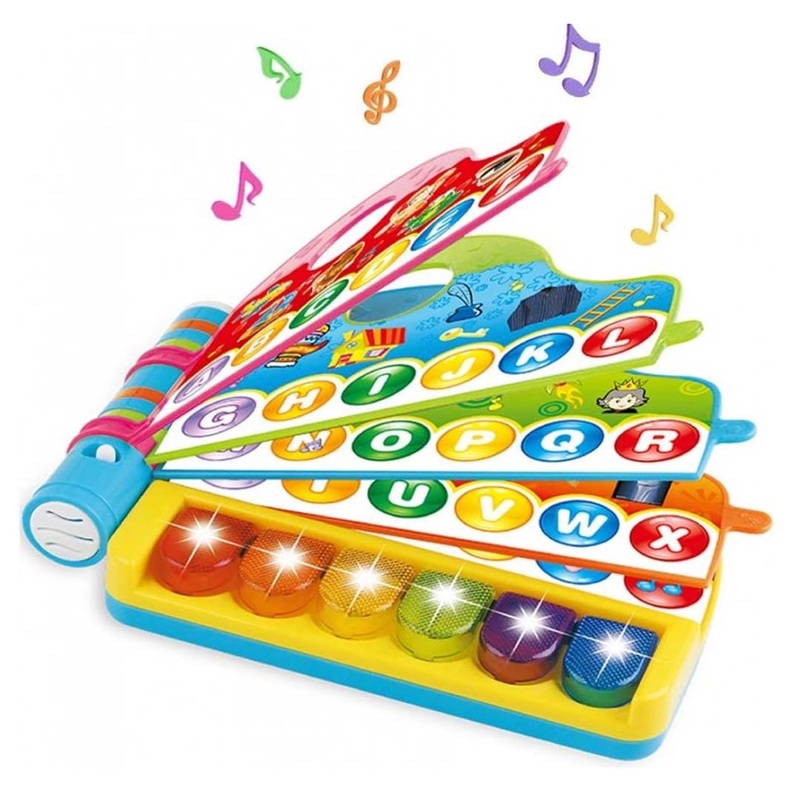 Phonics Piano for Kids  Infant Learning Toy with Lights, Music, and ABC Keys | Musical Instrument Gift for Toddlers Ages 18+ Months