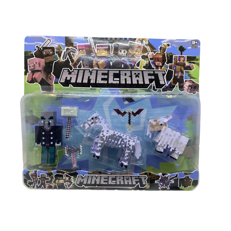 Roblox Minecraft Action Figure Play Set