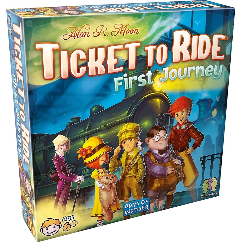 Ticket to Ride First Journey Board Game