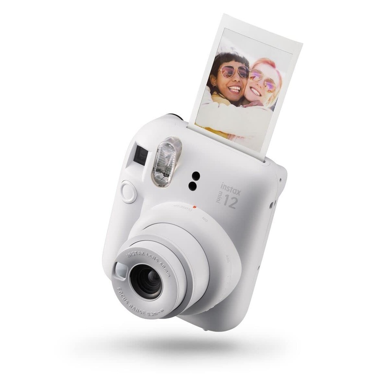 Damaged Box- Fujifilm Instax Mini 12 Instant Camera - Clay White