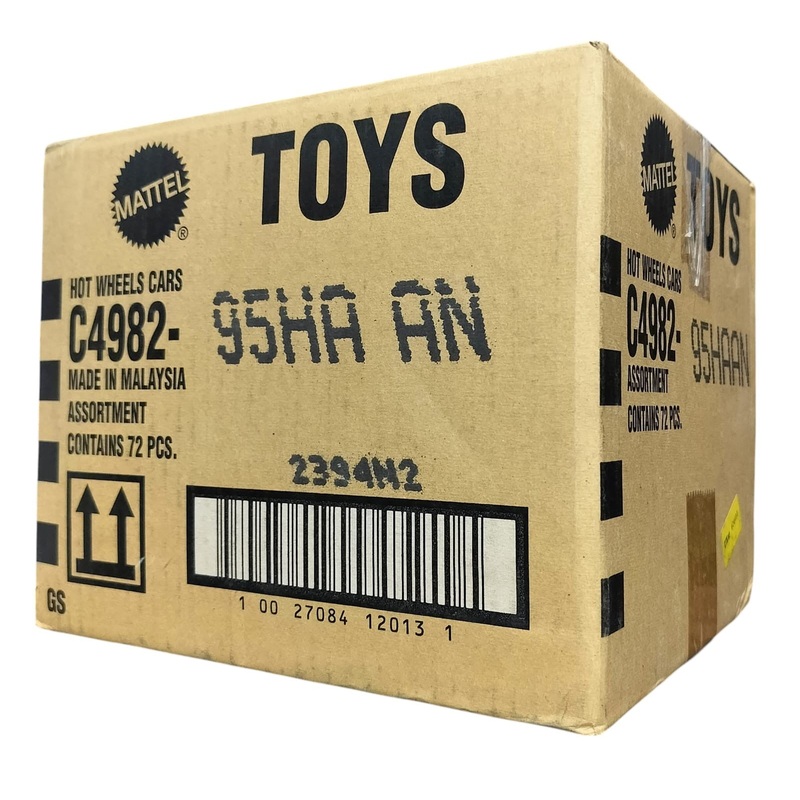 Hot Wheels 2025 Factory-Sealed Case  J (95HA AN)  72 Die-Cast Cars by Mattel (Brand New Box)