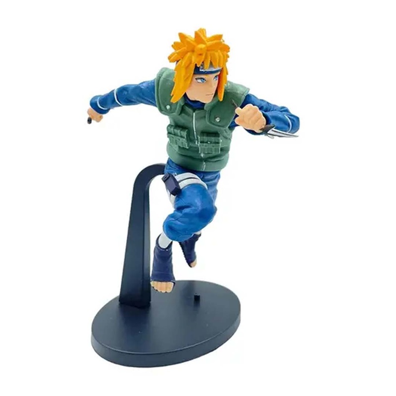 Minato Namikaze Action Figure  Naruto Shippuden Vibration Stars | 17 cm Anime Collectible Toy for Naruto Fans & Kids