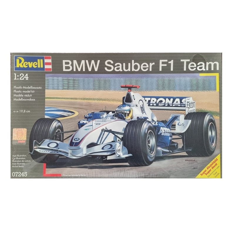Revell BMW Sauber F1 Team 1:24 Scale Plastic Model Kit 07245