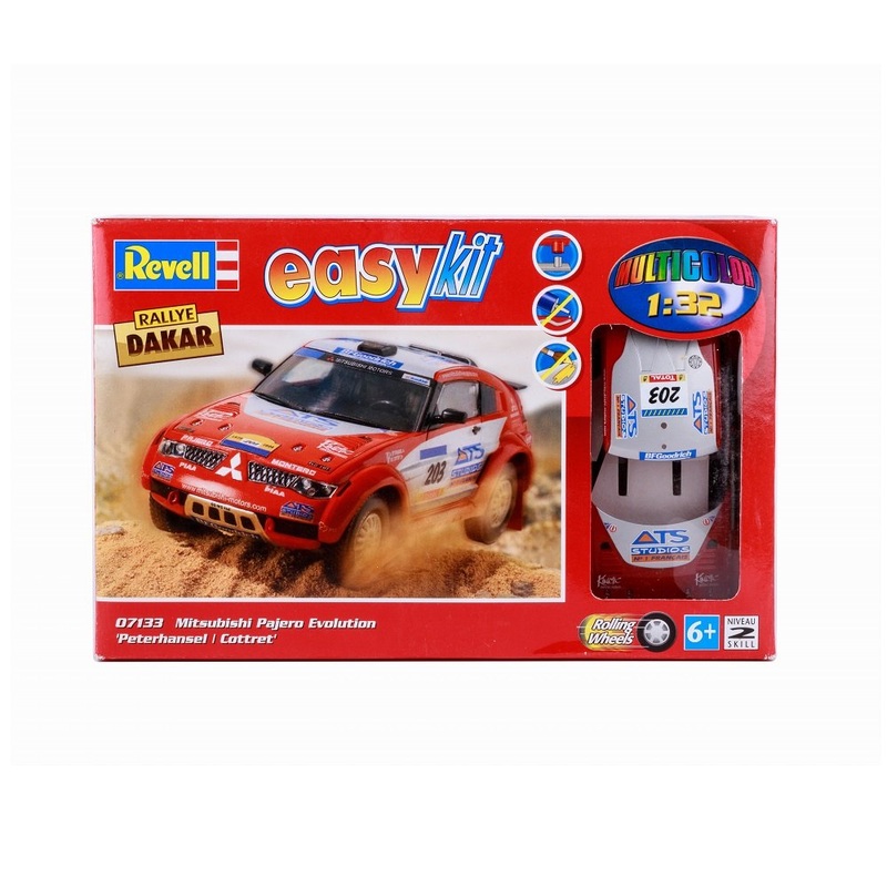 Revell Easykit Mitsubishi Pajero Evolution Dakar Rally 1:32 Scale