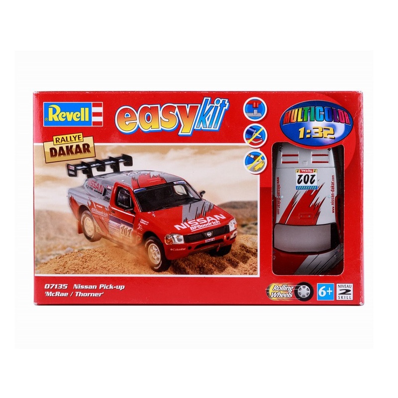 Revell Easykit Nissan Pick-up Dakar Rally 1:32 Scale 07135