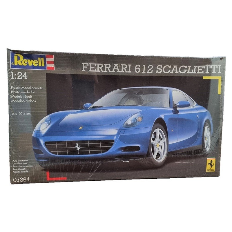 Revell Ferrari 612 Scaglietti 1:24 Scale Plastic Model Kit 07364