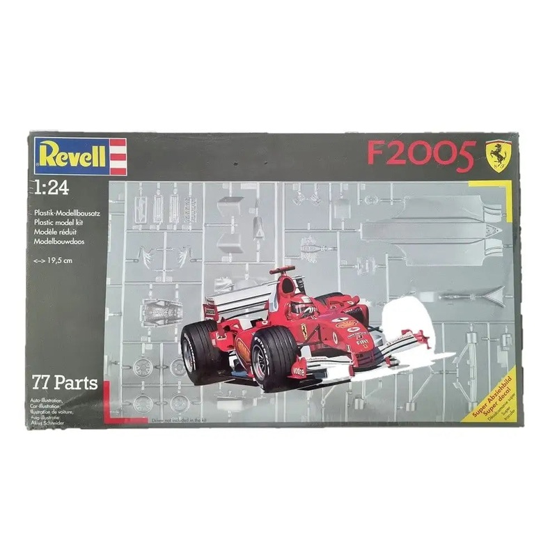 Revell Ferrari F2005 1:24 Scale Plastic Model Kit 07244