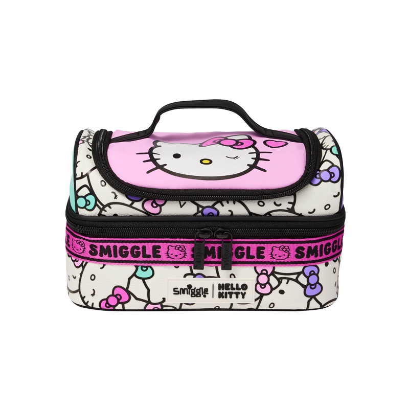 Smiggle Lunch Bag : Hello Kitty Double Decker 7 Inch For Kids