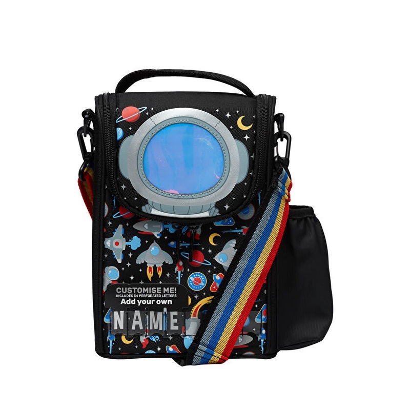 Smiggle Lunch Bag : Space Hanging 11 Inch For Kids