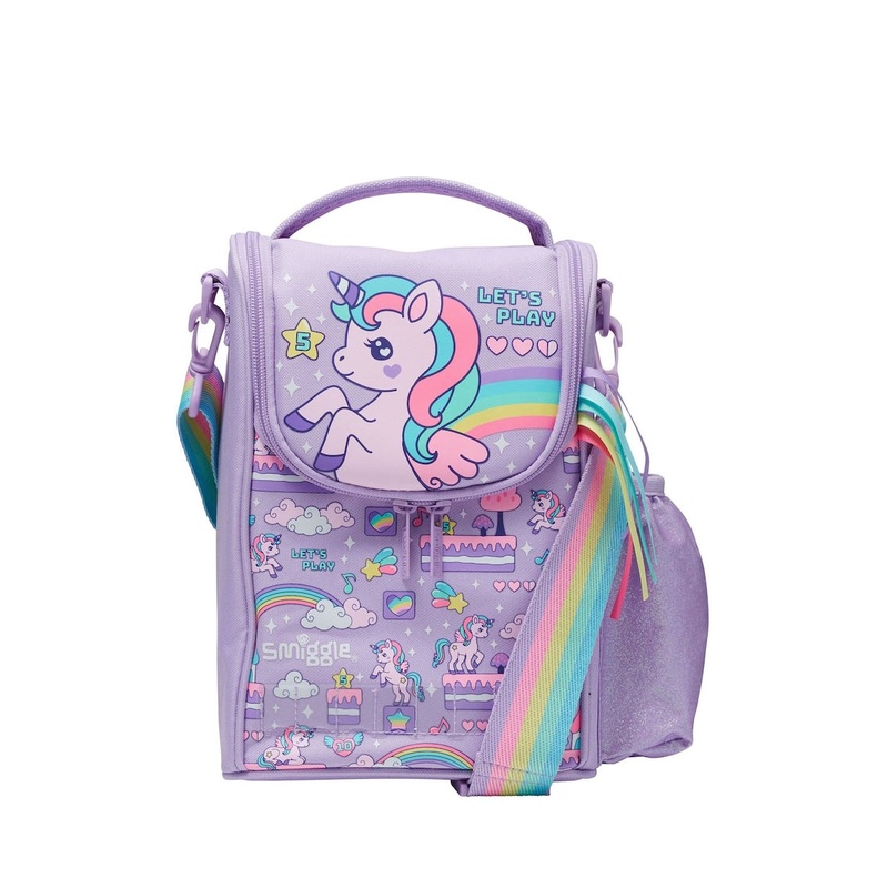 Smiggle Lunch Bag : Unicorn Hanging 11 Inch For Kids
