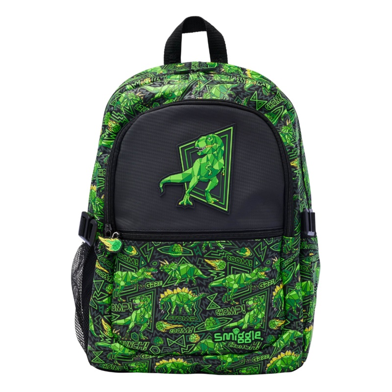 Smiggle School Bag : Dino Colorful & Stylish 16 Inch Backpack for Kids