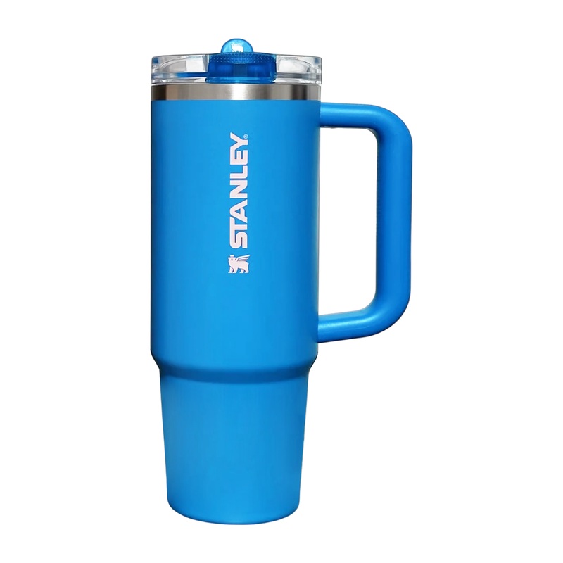 STANLEY The Quencher H2.0 FlowState Tumbler | 1.18L with Straw for Water (40 oz) (Blue)