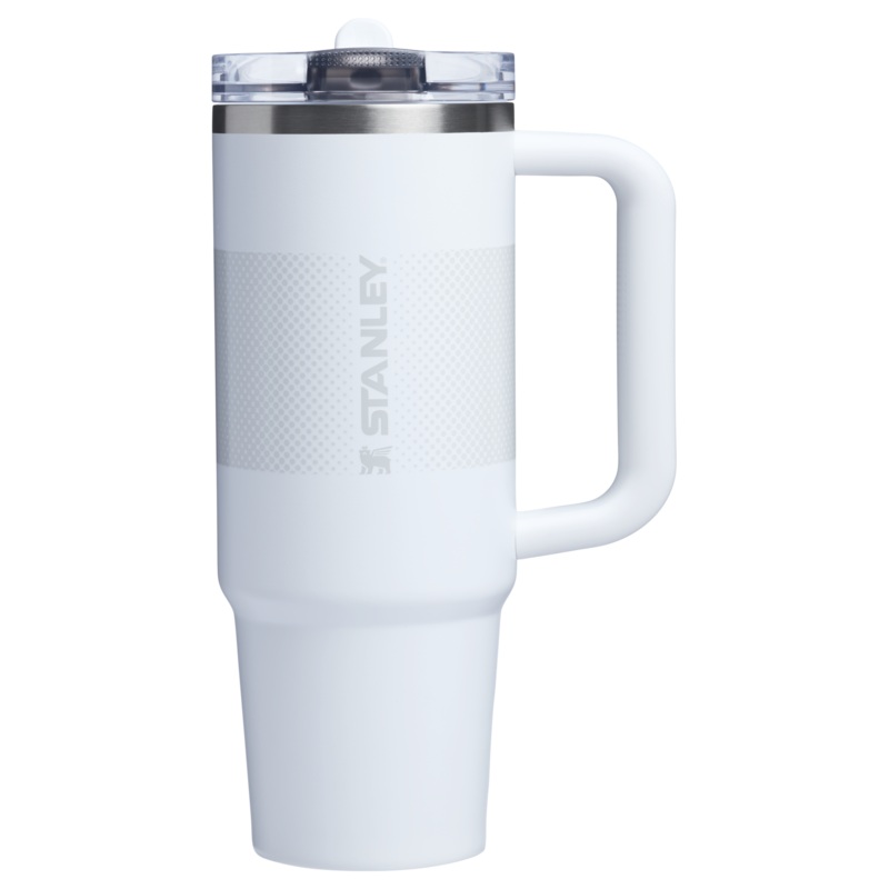 STANLEY The Quencher H2.0 FlowState Tumbler | 1.18L with Straw for Water (40 oz) (White)