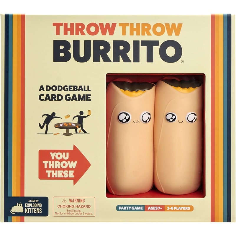 Throw Throw Burrito - A Dodgeball Card Game