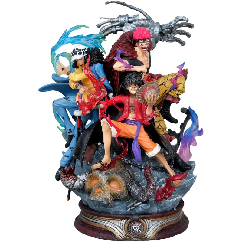 Ultimate Action Figure  One Piece Onigashima Battle Scene | Luffy, Kid & Law vs Beast Pirates HW