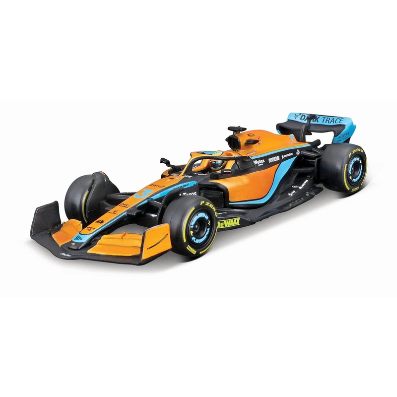 Bburago 1:43 McLaren MCL36 #3 Ricciardo 2022  Diecast Model with Case
