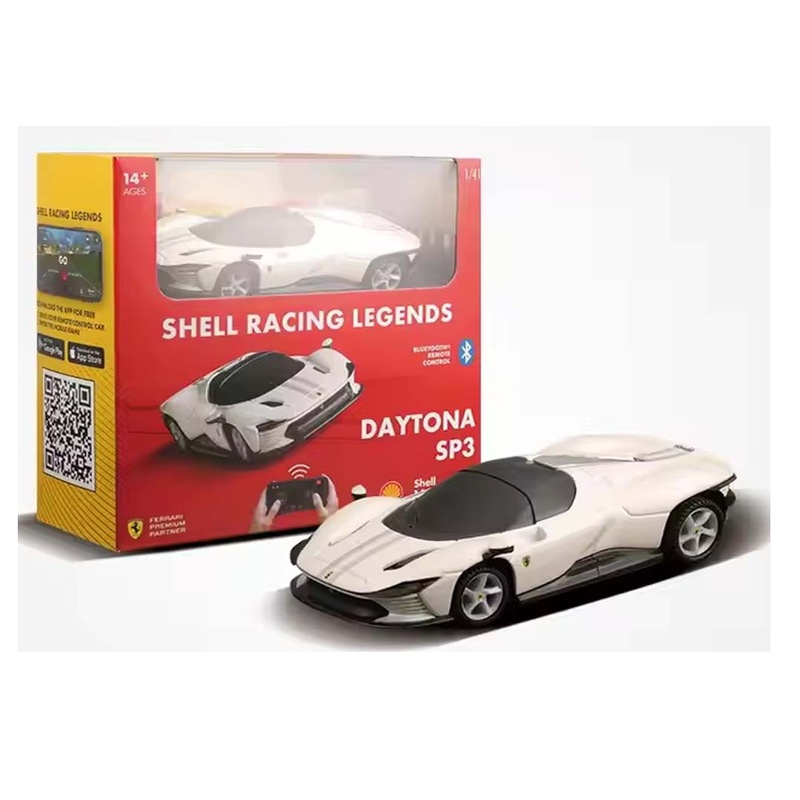 Bburago Shell Racing Legends  Daytona SP3 | 1:41 Bluetooth RC Car  Smartphone Controlled