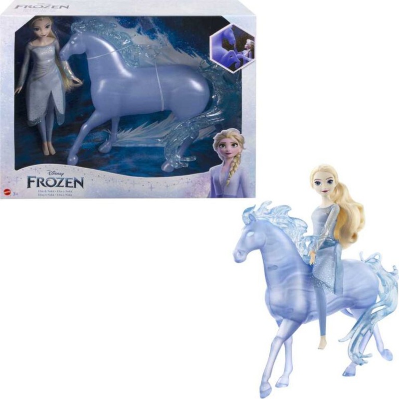 Disney Frozen Elsa and Nokk, Mattel Frozen2 Doll Set