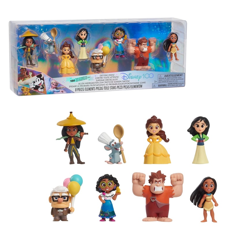 Disney100 Years of Defying Odds Celebration Collection Limited Edition 8-piece Figure