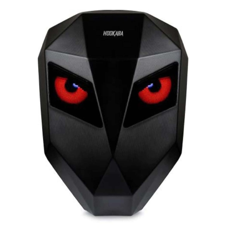 Hookaba Eye Rover LED Biker Backpack  Hard Shell, Waterproof, 15.6 Laptop - Black