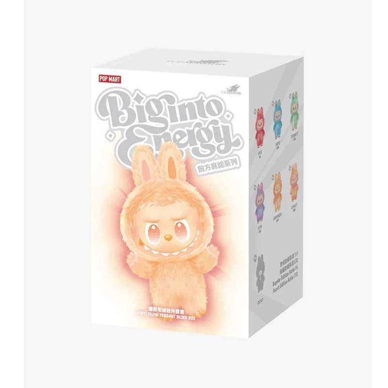 Labubu The Monsters Big into Energy Series  1 Blind Box | Vinyl Plush Pendant Mystery Collectible - 1 Piece Assorted
