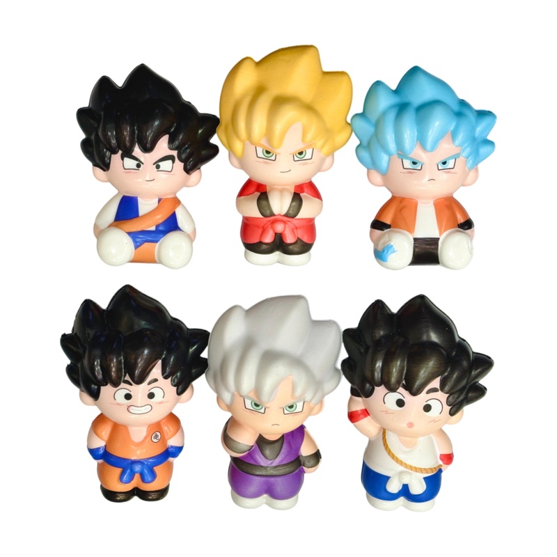 Scented Dragon Ball Foam Squishy 6 Pieces
