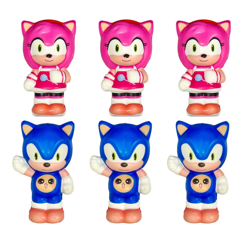 Scented Sonic Foam Squishy 6 Pieces