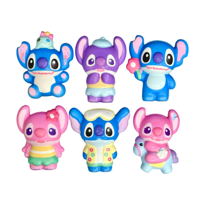 Scented Stitch Foam Squishy 6 Pieces