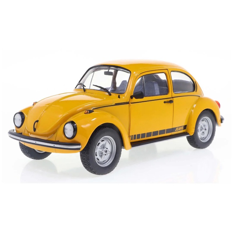 Solido 1:18 Volkswagen Beetle 1303  Classic Yellow Icon