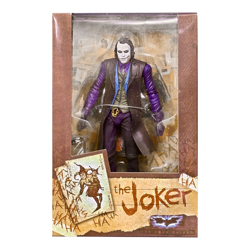 The Dark Knight : Joker 7 Inch Heath Ledger DC Collectible Action Figure
