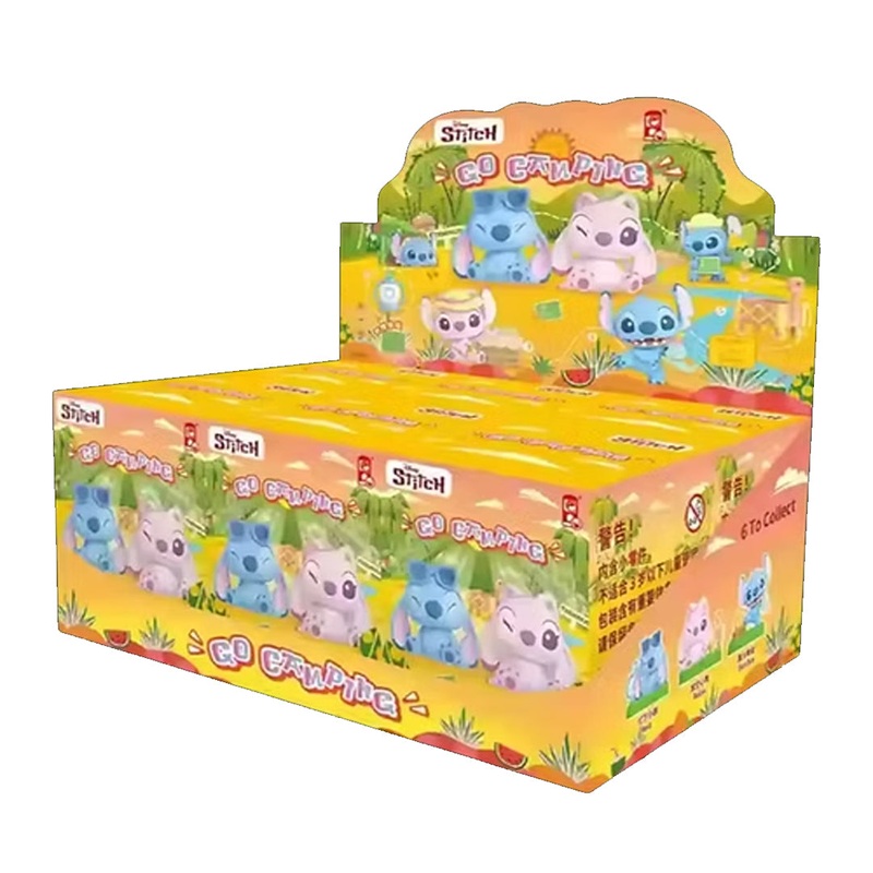 Disney Stitch Ultimate Action Figure Go Camping  Ultimate Action Figure Blind Box (1 Piece)
