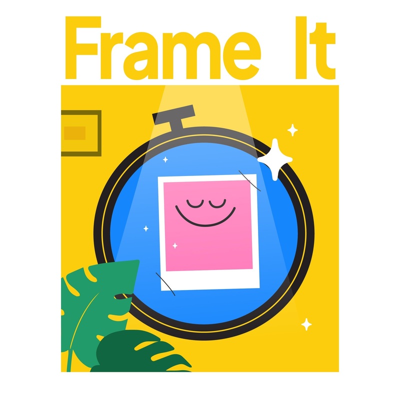 DIY Embroidery Photo Frame Kit by Dastkhat