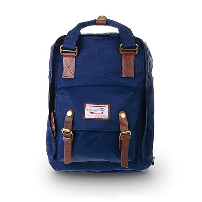 Doughnut Macaroon Multicolor 16L Backpack  Lightweight Water-Repellent Daypack for Women & Girls (Travel, School, College Use)