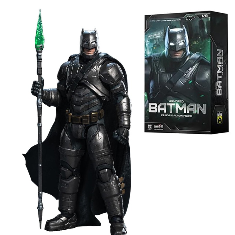 FondJoy Ultimate Action Figure Armored Batman 1/9 Scale Ultimate Action Figure  DC Justice League Collectible