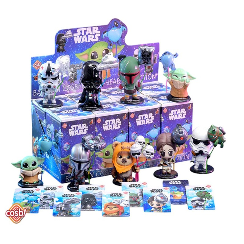Hot Toys Ultimate Action Figure Star Wars Balloon Cosbi Bobble-Head Blind Box  1 Random Figurine