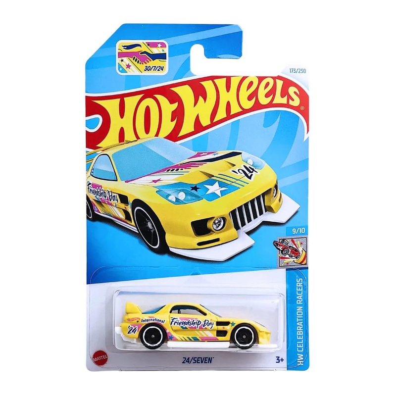 Hot Wheels 24 Seven HW Celebration Racers (Yellow)