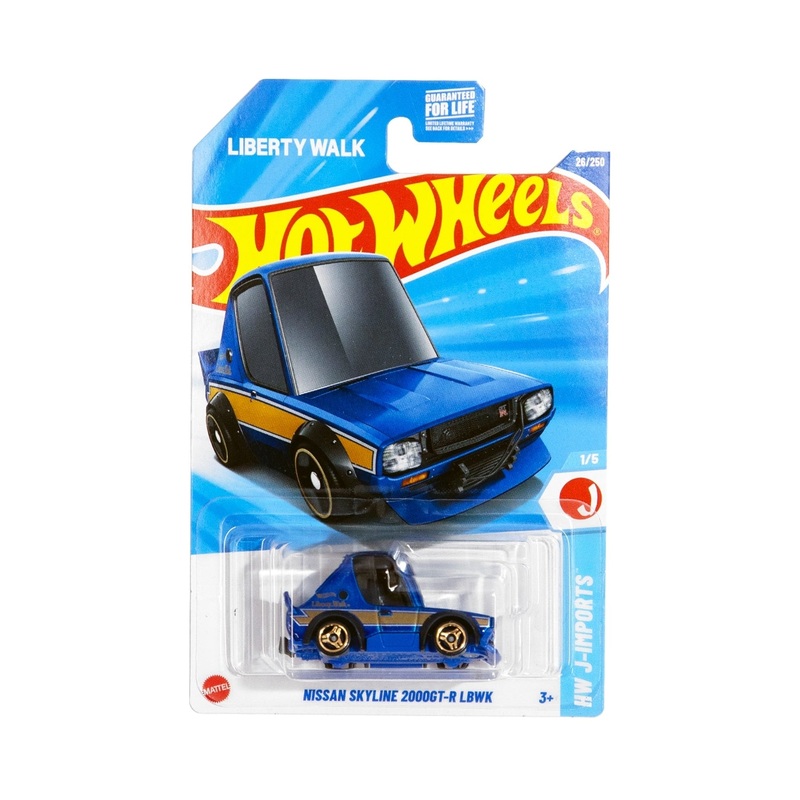 Hot Wheels Nissan Skyline 2000 GT-R LBWK