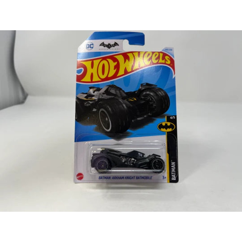 Hotwheel Batman Arkham Knight Batmobile Roars as Hot Wheels Collectible"