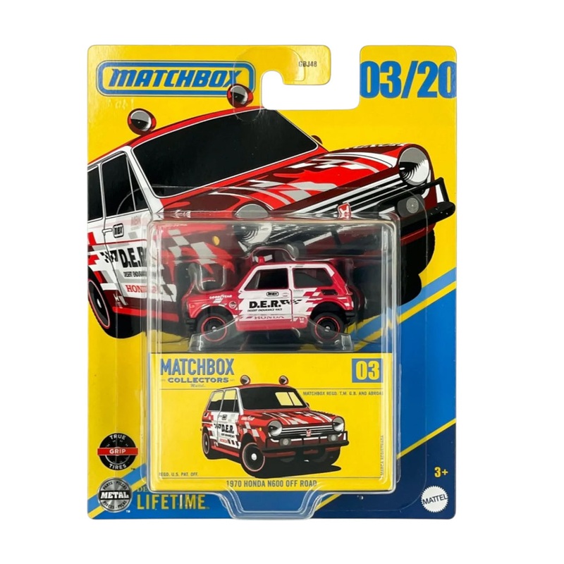 Matchbox Collectors 1970 Honda N600 Off-Road  1:64 Scale Die-Cast (03/20)