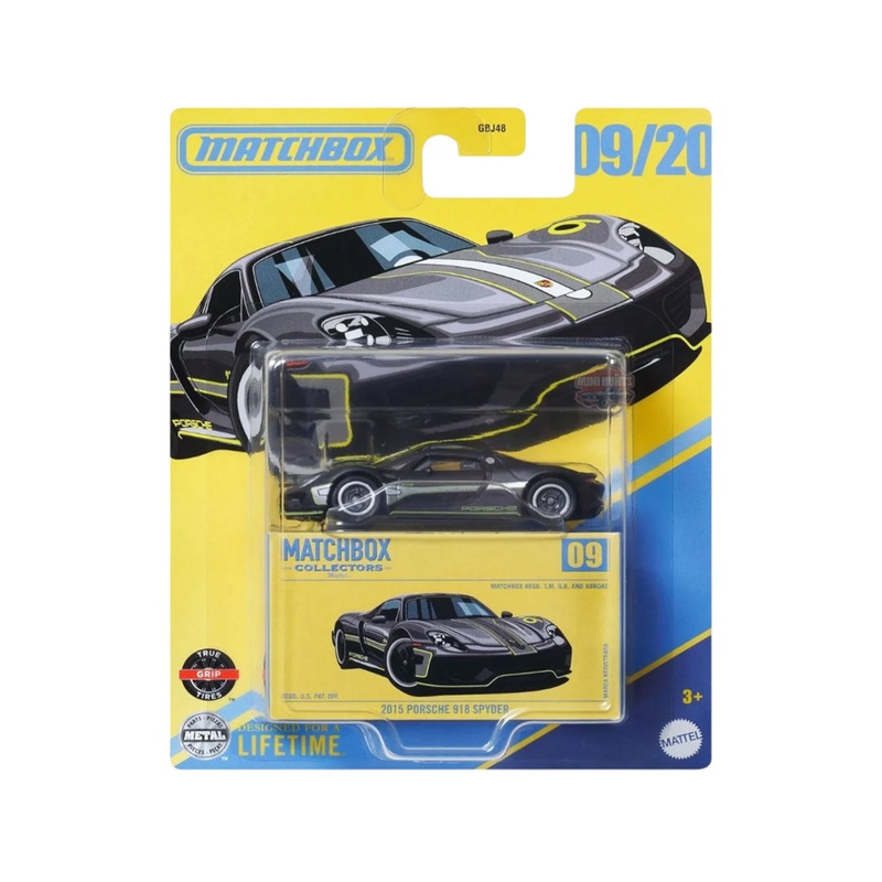 Matchbox Collectors 2015 Porsche 918 Spyder  1:64 Scale Die-Cast (09/20)