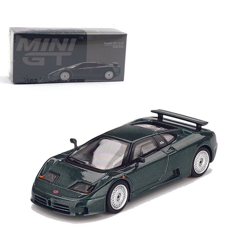 Mini GT 1:64 Bugatti EB110 GT  Verde Scuro (LHD)