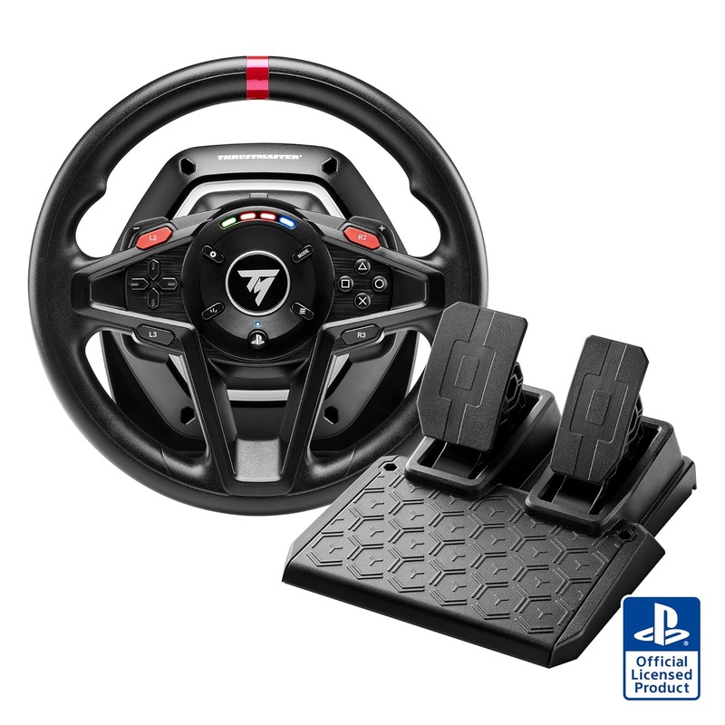 Thrustmaster T128P  Force Feedback Racing Wheel & Magnetic Pedals for PS5 / PS4 / PC