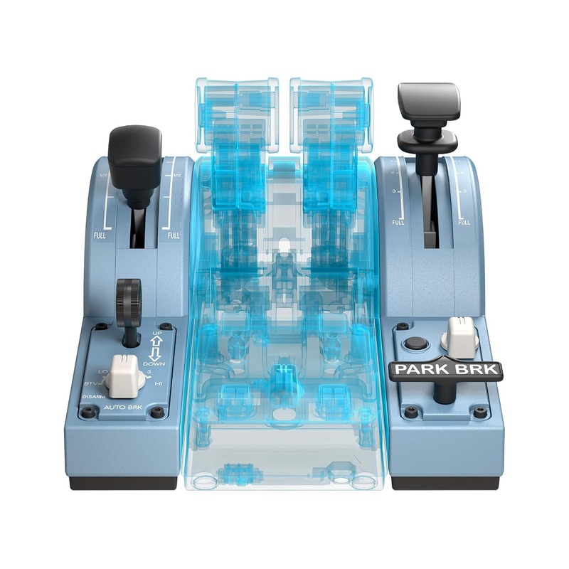 Thrustmaster TCA Quadrant Add-On Airbus Edition  Realistic Side Panel for Flight Sim Enthusiasts (WW Version)